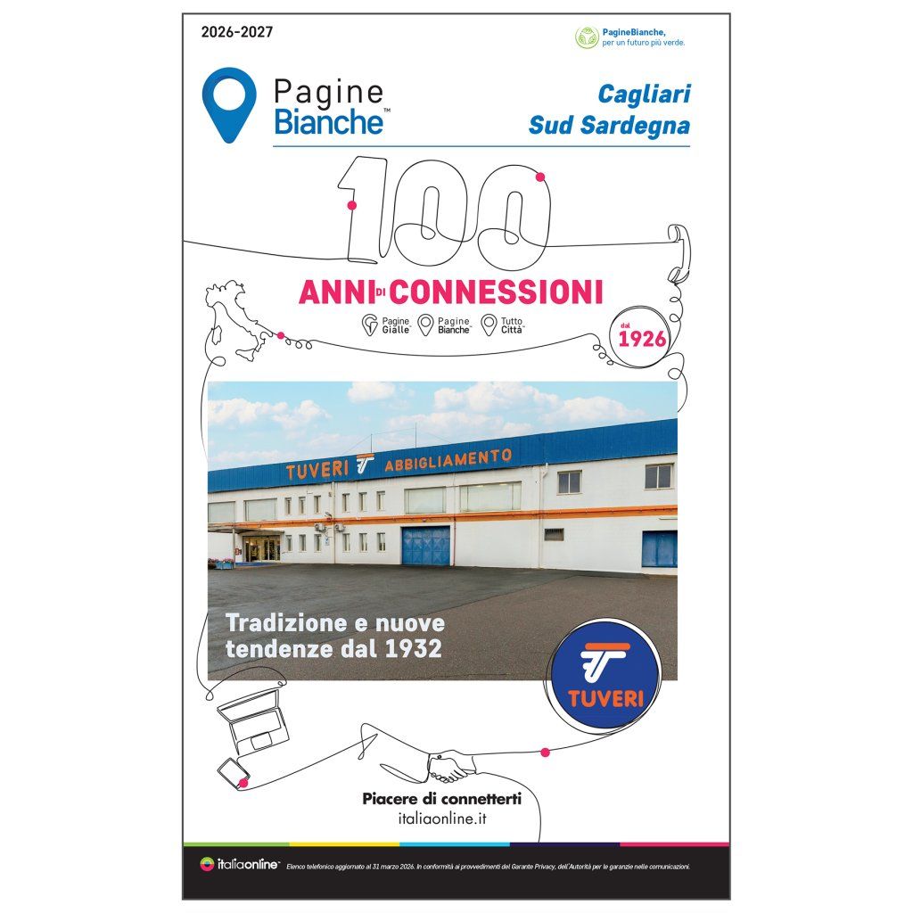 Italiaonline Elenco telefonico - Sardegna - PagineBianche, PagineGialle e TuttoCittà Italiaonline Elenco telefonico - Sardegna - PagineBianche, PagineGialle e TuttoCittà, Volume: CAGLIARI - SUD SARDEGNA