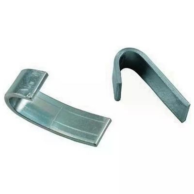 Betafence Ganci Zincati per Reti e Recinzioni, 15 x 5 mm, Confezione da 5 kg