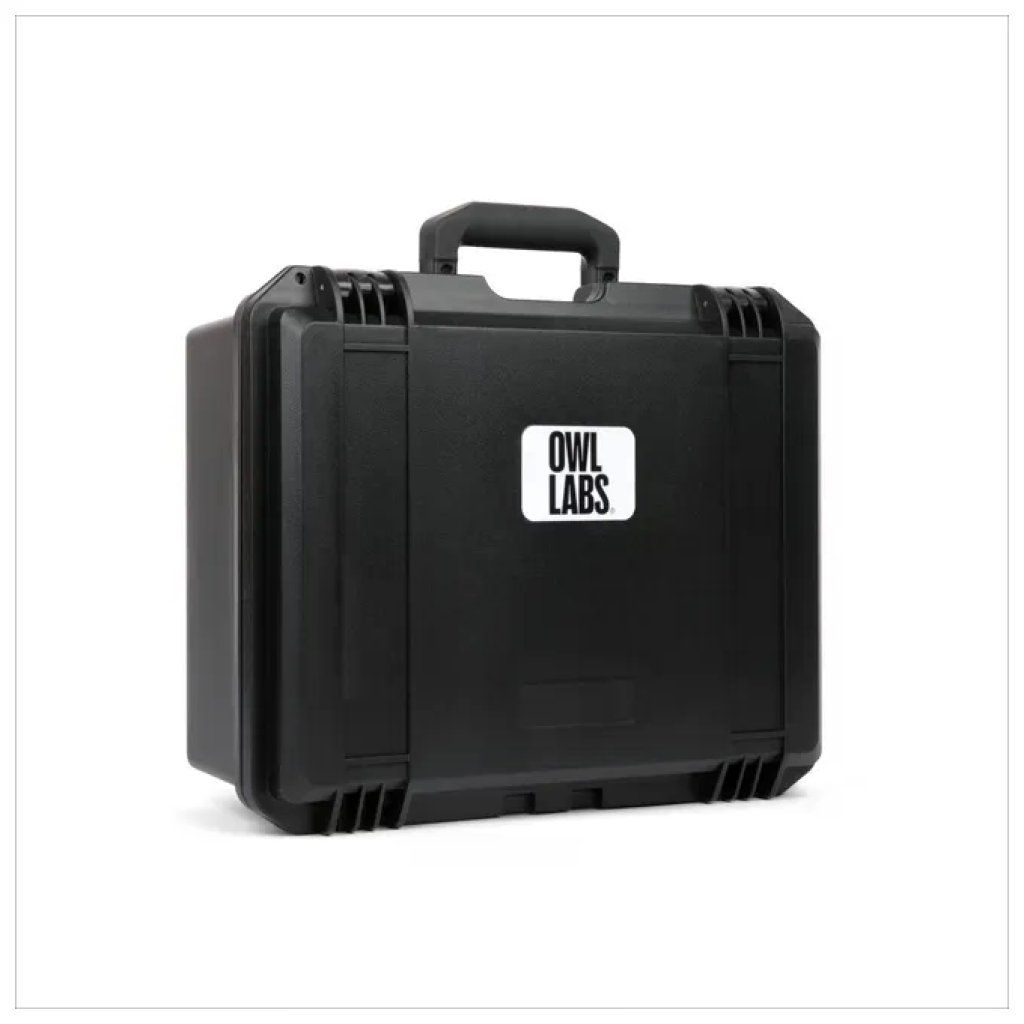 Owl Labs ACCMTW200-0000 Custodia rigida per Meeting Owl 3 e 4+ Nero Resistente