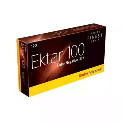 Kodak Professional Ektar 100 Pellicola Colore 120 – 5 pezzi
