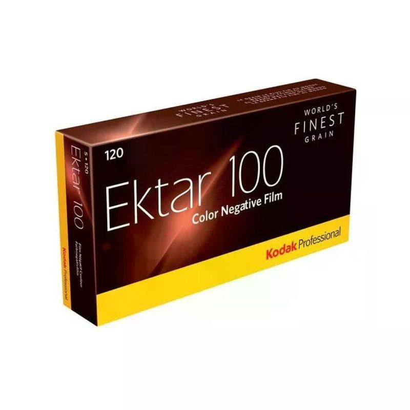 Kodak Professional Ektar 100 Pellicola Colore 120 – 5 pezzi