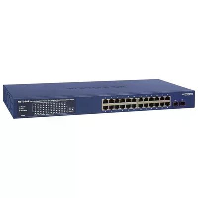 NETGEAR GS724TP-300EUS Switch Gigabit gestito PoE a 24 porte