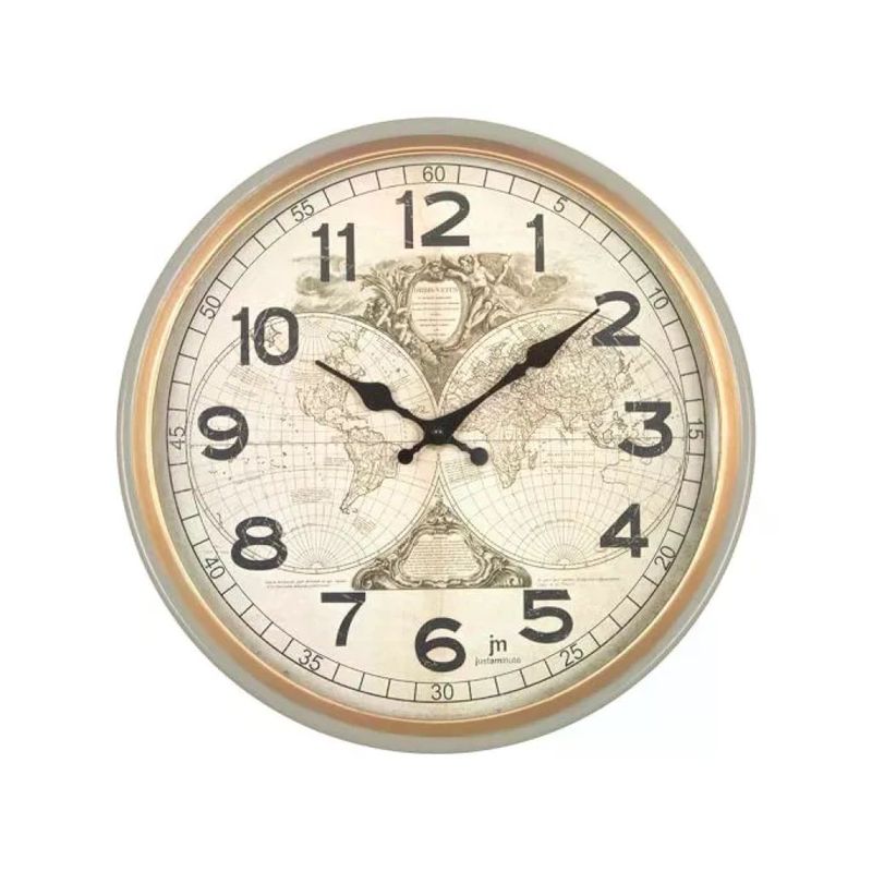 Lowell Orologio da Parete Trendy Acciaio Inox