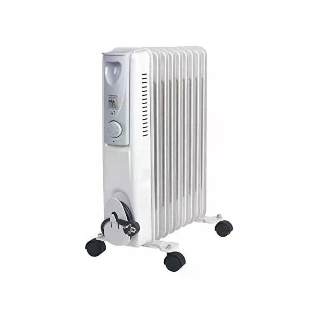 Syntesy SH-29-9 Radiatore a Olio 2000 W, 9 Elementi, Bianco