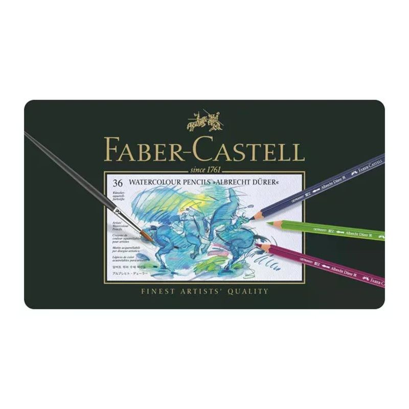 FABER CASTELL Faber-Castell Albrecht Dürer 117536 36 Matite acquerellabili Colori Assortiti