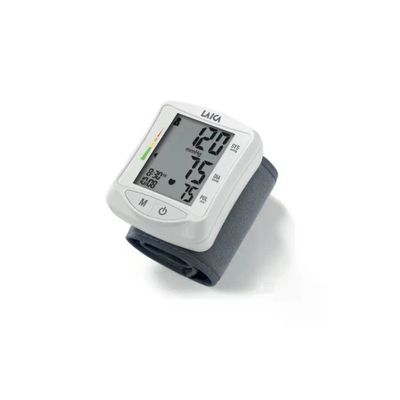 Laica BM1006 Misuratore di Pressione da Polso Automatico Display LCD Rilevazione Aritmie Memoria 120 Laica BM1006 Misuratore di Pressione da Polso Automatico Display LCD Rilevazione Aritmie Memoria 120