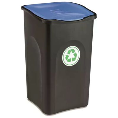 Stefanplast Ecogreen Pattumiera 50 L Nero e Blu
