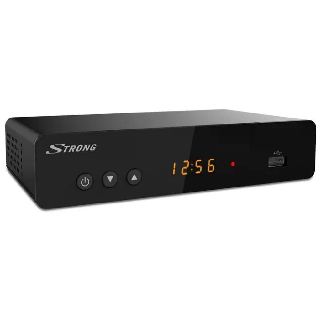 STRONG SRT8222 Ricevitore Digitale Terrestre DVB-T2 Full HD con Doppio Tuner e PVR