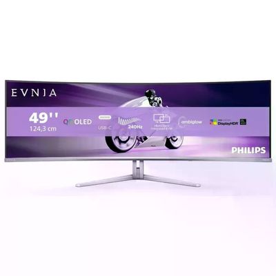 Philips 49M2C8900-00 Evnia 8000 Monitor Gaming Curvo 49'' QD-OLED Dual QHD 5120x1440 240Hz 0 Philips 49M2C8900-00 Evnia 8000 Monitor Gaming Curvo 49'' QD-OLED Dual QHD 5120x1440 240Hz 0