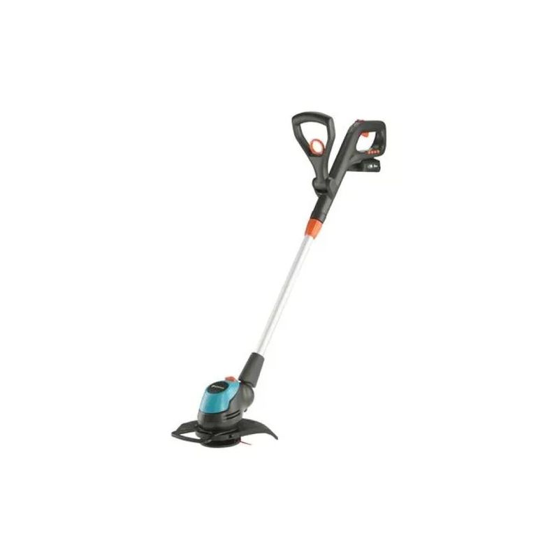 Gardena 14700-20 EasyCut Trimmer a Batteria 23 cm 18V 2Ah 45 min Telescopico colore Nero