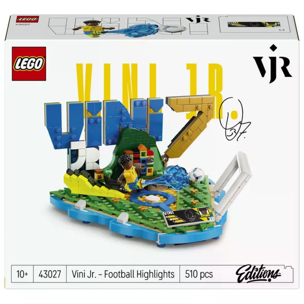 LEGO Editions Vini Jr. – Football Highlights, set da costruzione 43027, 510 pezzi