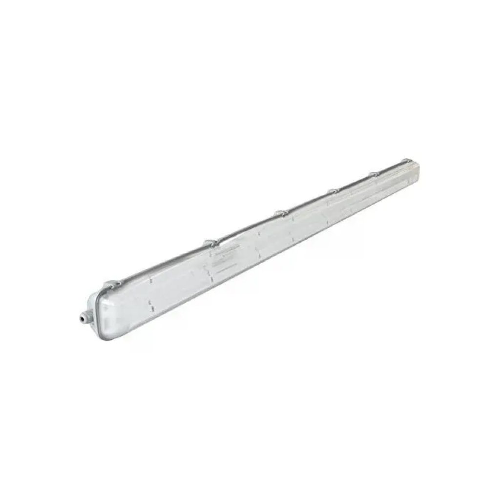 CENTURY Plafoniera lineare vuota per 2 tubi LED T8, 150 cm