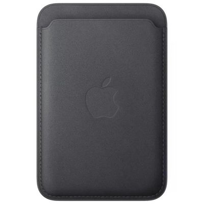Apple Portafoglio MagSafe in Tessuto FineWoven Nero per iPhone Compatibile con Dov'e' Apple Portafoglio MagSafe in Tessuto FineWoven Nero per iPhone Compatibile con Dov'e'