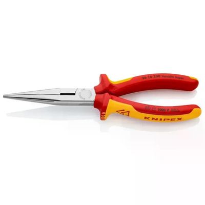 KNIPEX 26 16 200 Pinza a becchi semitondi VDE 1000 V, 200 mm