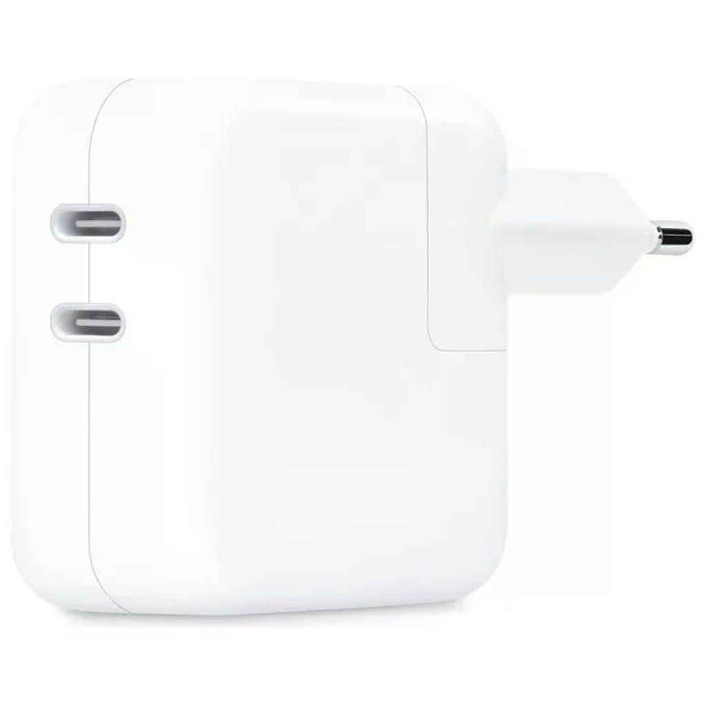 Apple Alimentatore USB-C a doppia porta 35W Bianco