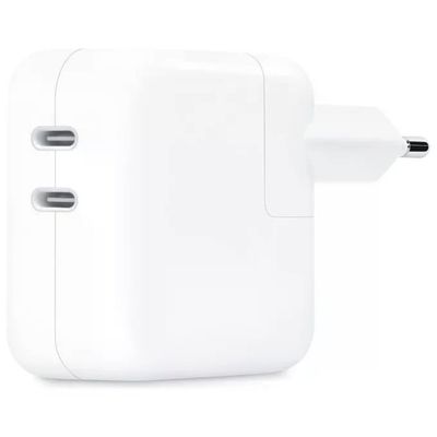 Apple Alimentatore USB-C a doppia porta 35W Bianco