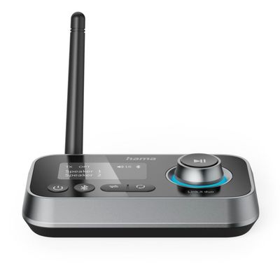 Hama Link.it Duo – Trasmettitore e ricevitore audio Bluetooth