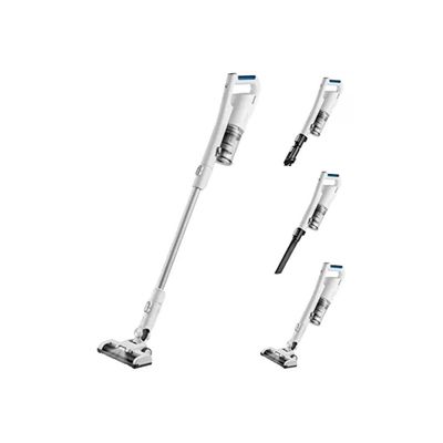 Midea MCS2021WB Scopa Elettrica Cordless 2 in 1, 150 W, Autonomia fino a 45 Minuti Midea MCS2021WB Scopa Elettrica Cordless 2 in 1, 150 W, Autonomia fino a 45 Minuti