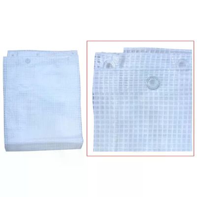 4F Telo Retinato Bianco Occhiellato 3 x 5 m