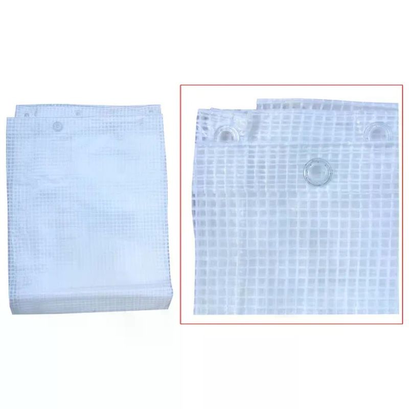 4F Telo Retinato Bianco Occhiellato 3 x 5 m