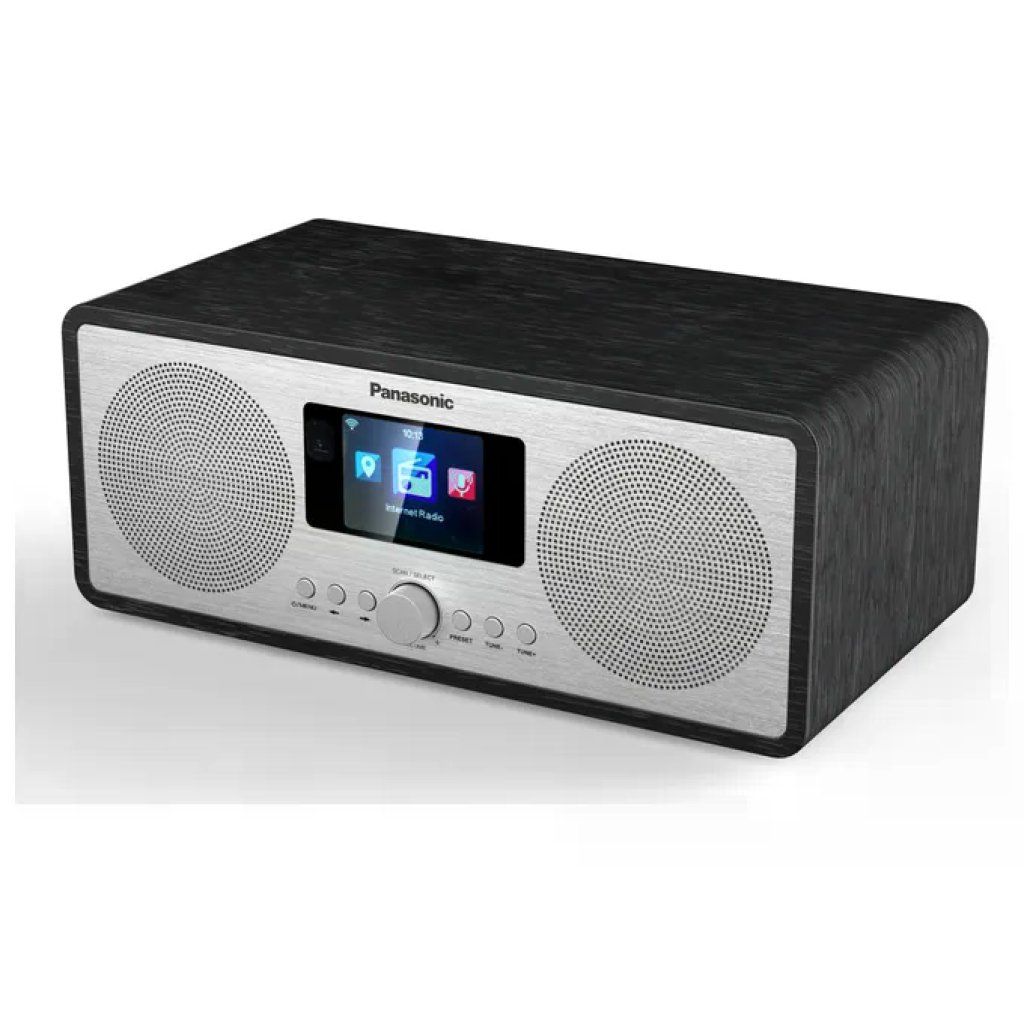 Panasonic RF-D40EG-K Radio Internet DAB+ FM Bluetooth Portatile con USB Display 2.4 pollici 6W colore Nero
