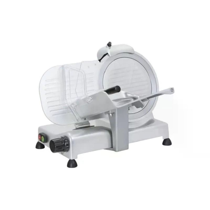 R.G.V. R. G. V. 8008336436540 Harmony Affettatrice 25 cm Lama 140 W Sistema Easy Clean colore Silver