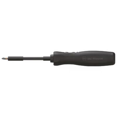 Wiha 44621 Zai Hause Cacciavite a Batteria 4V 200 Giri-min Ioni di Litio 11 Pezzi colore Nero
