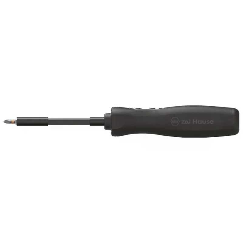 Wiha 44621 Zai Hause Cacciavite a Batteria 4V 200 Giri-min Ioni di Litio 11 Pezzi colore Nero