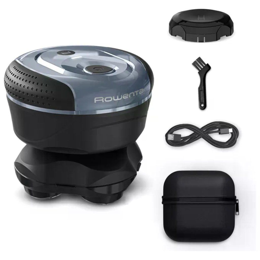Rowenta GentleBald Rasoio Elettrico per Capelli, Nero
