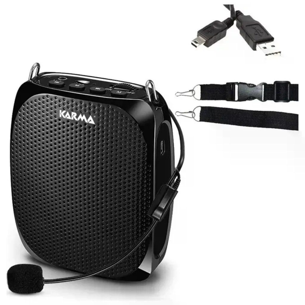 Karma amplificatore portatile BM 541 25W Bluetooth 5.1 lettore USB MicroSD ricaricabile nero