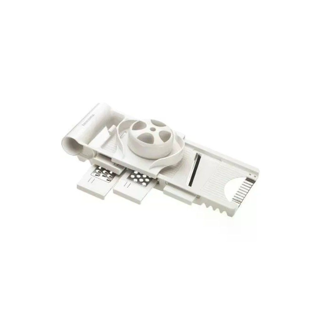 Tescoma T643860 Handy Grattugia Multifunzionale 4 Lame Intercambiabili Acciaio Inox Impugnatura Salvadita