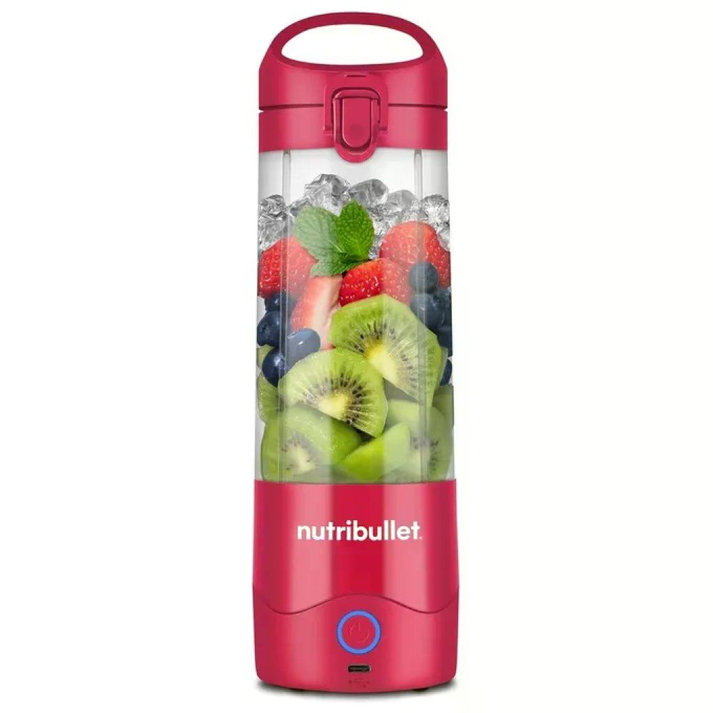 NutriBullet Portable Mini frullatore portatile ricaricabile USB-C 475 ml magenta