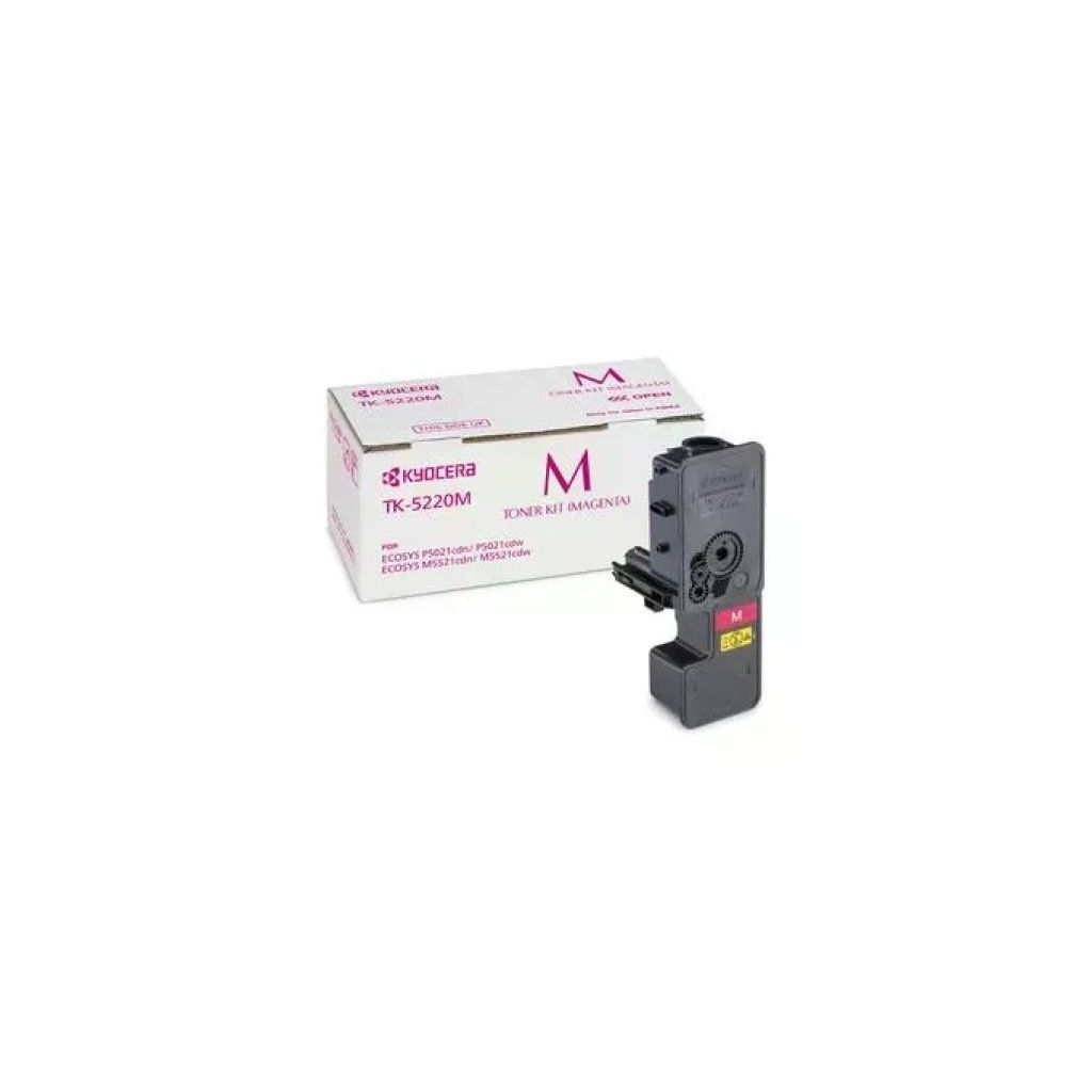 Kyocera TK-5220M Toner Magenta Originale, 1.200 Pagine