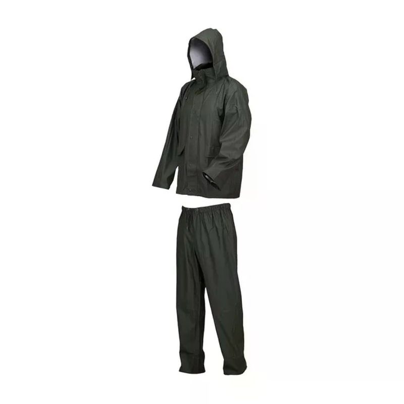 ISSALINE Industrial Starter 2090012004 Lluvia Completo Impermeabile Giacca e Pantaloni Poliuretano PVC