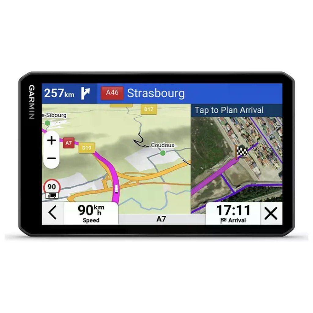 Garmin dēzl LGV720 Navigatore GPS per Camion e Auto, Display Touch 6,95", 32 GB, Nero