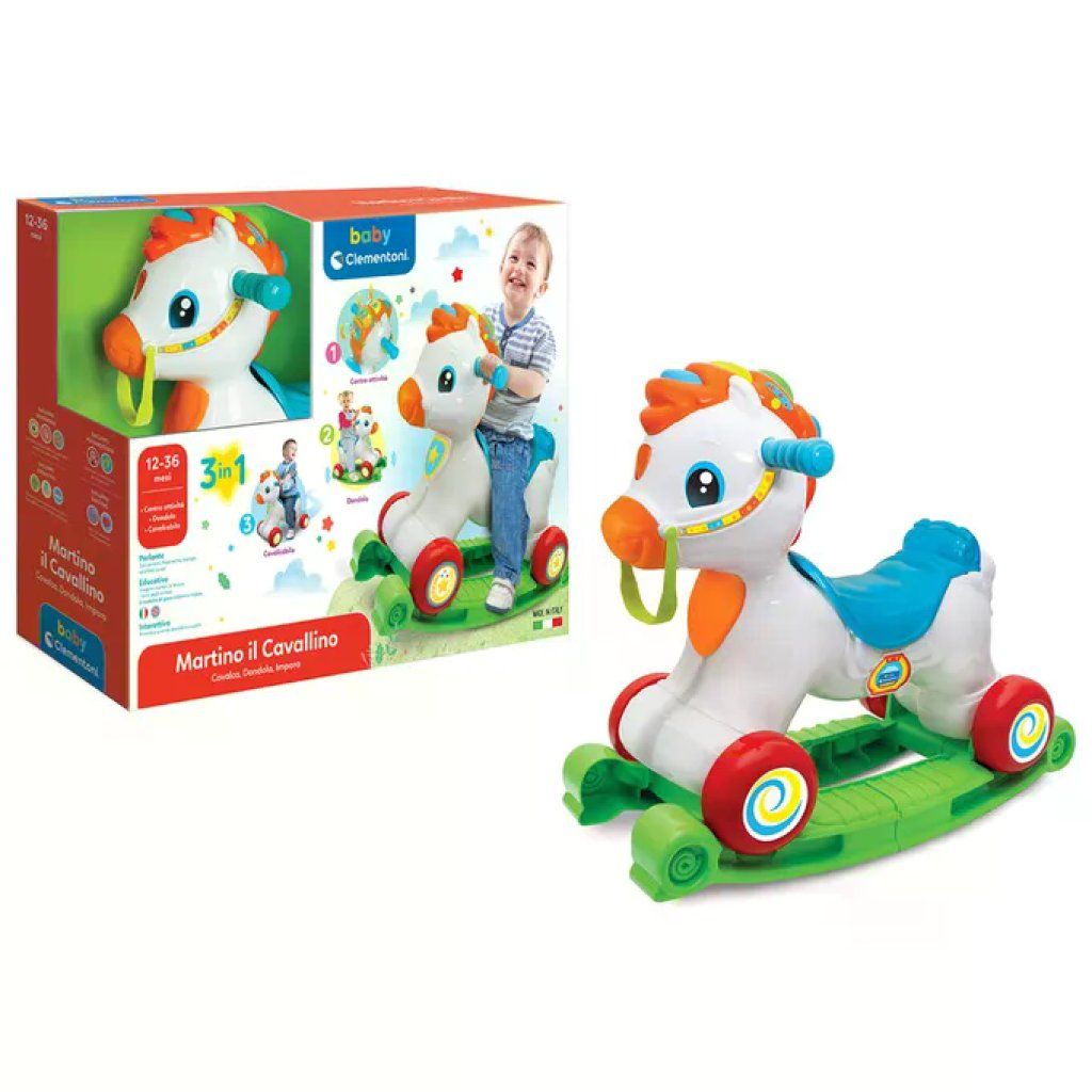 Clementoni Martino il Cavallino Baby 3 in 1