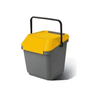 Mattiussi Ecologia Easymax – Contenitore salvaspazio giallo