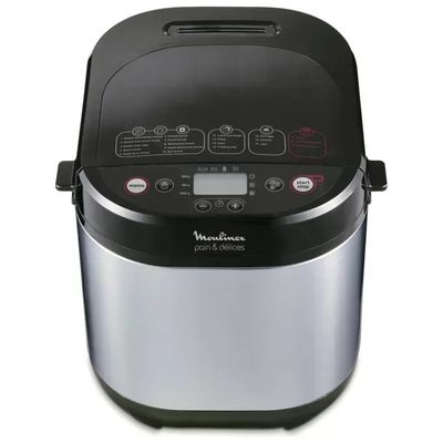 Moulinex OW240E30 Pain Delices Macchina del Pane 1 Kg 650W 20 Programmi Funzione Yogurt colore Nero