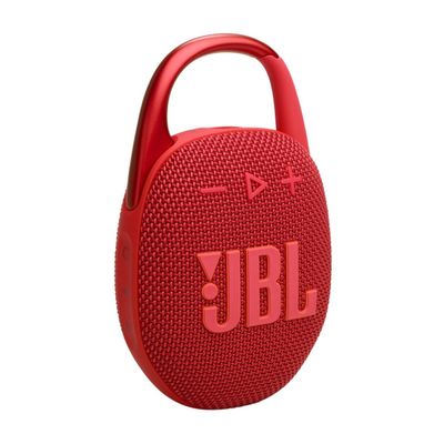 JBL Clip 5 – Speaker Bluetooth portatile rosso con moschettone JBL Clip 5 – Speaker Bluetooth portatile rosso con moschettone