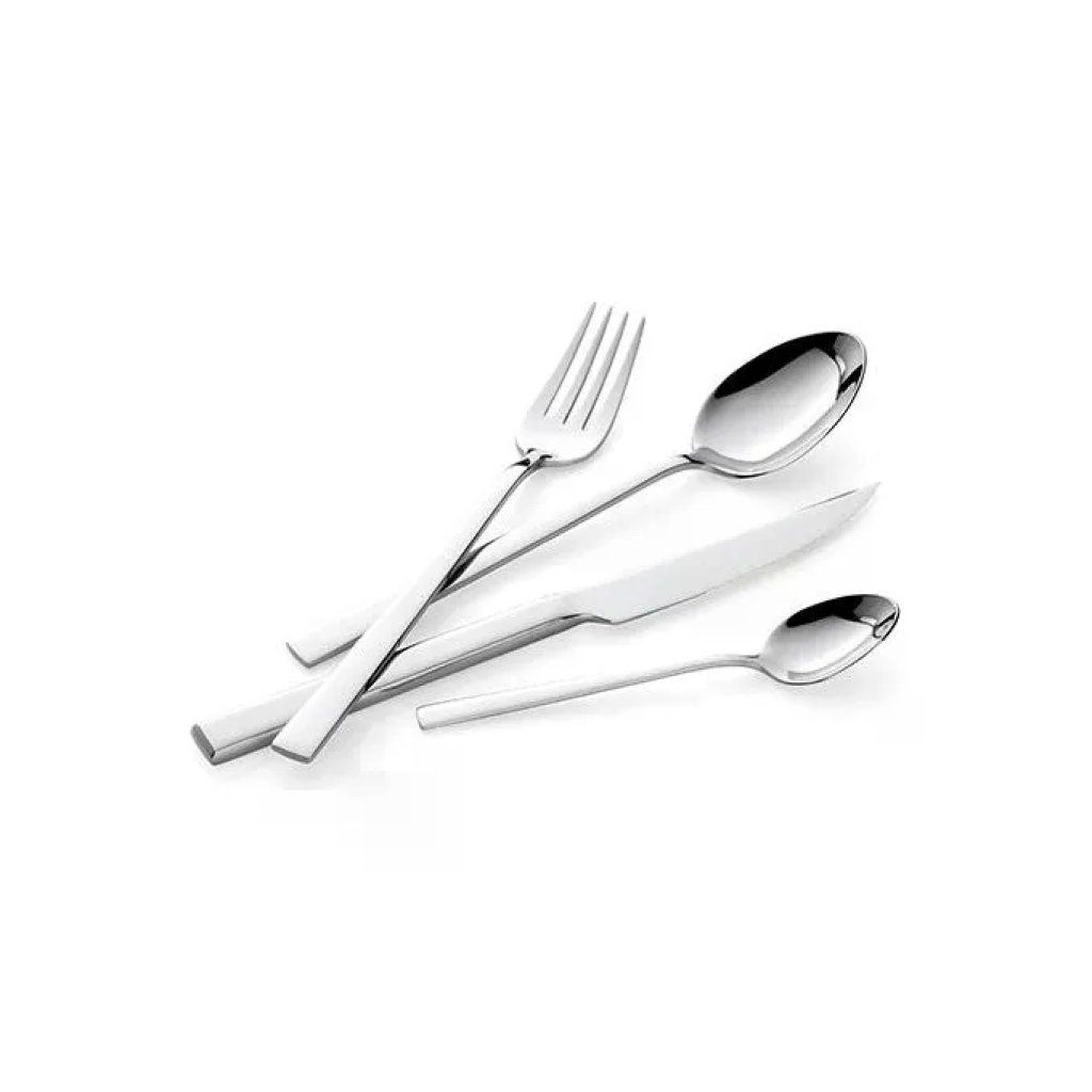 Lagostina 014453652724 Giada Servizio Posate da Tavola 24 pezzi 6 persone Acciaio Inox 18-10 colore Specchio