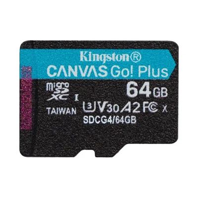 Kingston Canvas Go! Plus microSDXC 64GB – fino a 200 MB/s Kingston Canvas Go! Plus microSDXC 64GB – fino a 200 MB/s