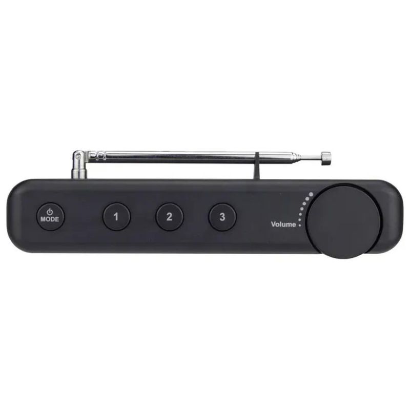 Reflexion TRA23DAB-GR Radio DAB+ FM ricaricabile con preset stazioni dimmable LCD antenna telescopica jack 3
