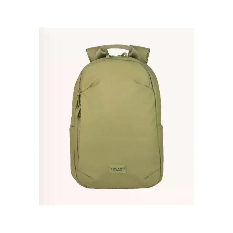 Tucano 8020252213289 Zaino Laser 40.6 cm (16 '') Verde Tessuto Riciclato Resistente all'acqua