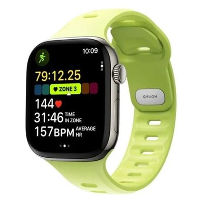 Nomad NM011390858 Tempo Band Braccialetto Apple Watch Fluoroelastomero FKM 100% Impermeabile Colore Lime Nomad NM011390858 Tempo Band Braccialetto Apple Watch Fluoroelastomero FKM 100% Impermeabile Colore Lime