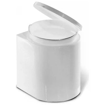 Giganplast Pattumiera Pensile 12 L Beige con Secchio Estraibile