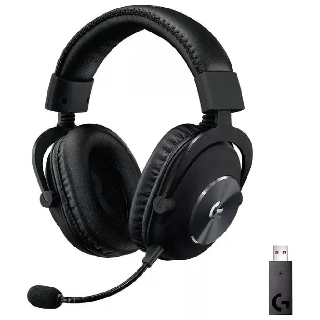 Logitech G 981-000907 PRO X Cuffie Gaming Wireless LIGHTSPEED Driver PRO-G 50mm DTS Headphone X 2 Logitech G 981-000907 PRO X Cuffie Gaming Wireless LIGHTSPEED Driver PRO-G 50mm DTS Headphone X 2