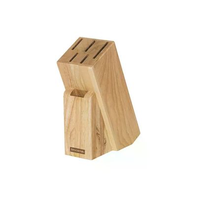 Tescoma Woody – Ceppo portacoltelli in legno, 6 posti