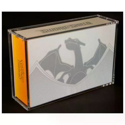 The Acrylic Box CABP0137 Scatola Protezione Pokémon Collezione Ultra Premium Charizard Acrilico 100% Chiusura The Acrylic Box CABP0137 Scatola Protezione Pokémon Collezione Ultra Premium Charizard Acrilico 100% Chiusura