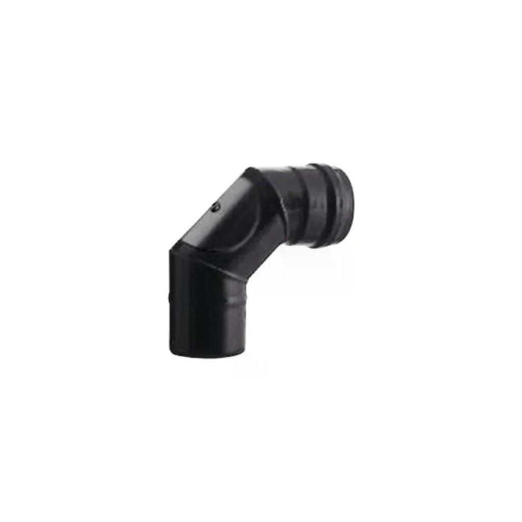 SAVE Fumisteria Plus PN808 Gomito Nero per Canna Fumaria a Pellet