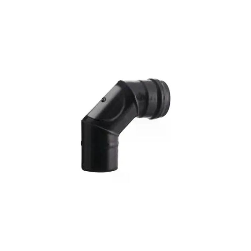SAVE Fumisteria Plus PN808 Gomito Nero per Canna Fumaria a Pellet